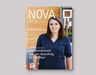 Flum­roc cus­tom­er magazine “NOVA”